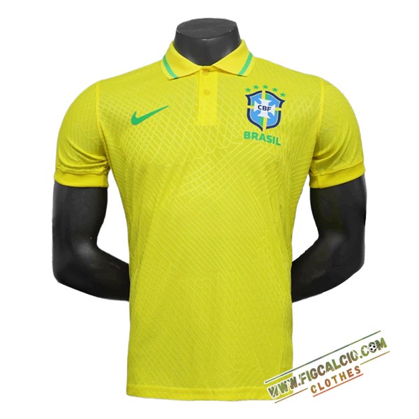 Maglia Polo Brasile Giallo 2025/2026