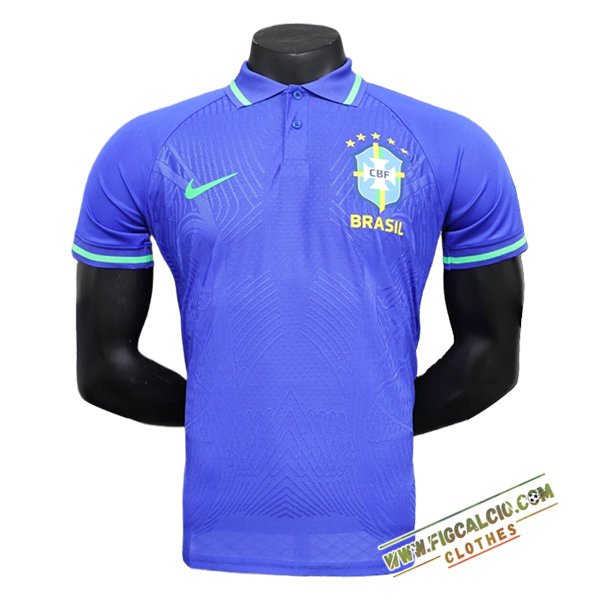 Maglia Polo Brasile Blu 2025/2026