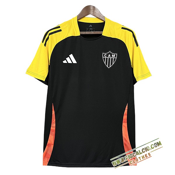 T Shirt Allenamento Atletico Mineiro Nero/Giallo/Arancia 2025/2026