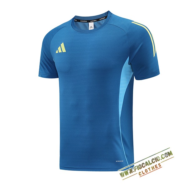 T Shirt Allenamento Adidas Blu 2025/2026 -02
