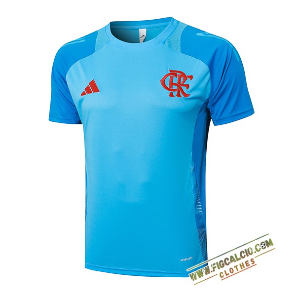 T Shirt Allenamento Flamengo Blu 2025/2026