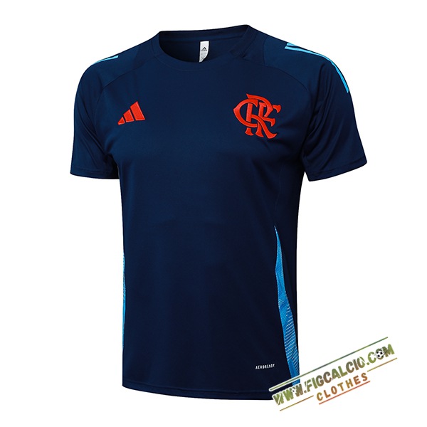 T Shirt Allenamento Flamengo Blu Reale 2025/2026