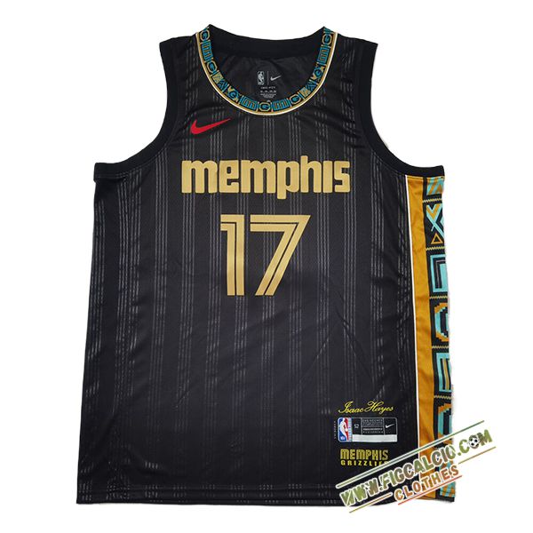 Maglia Memphis Grizzlies (KAWAMURA #17) 2025/26 Beige/Arancia/Nero