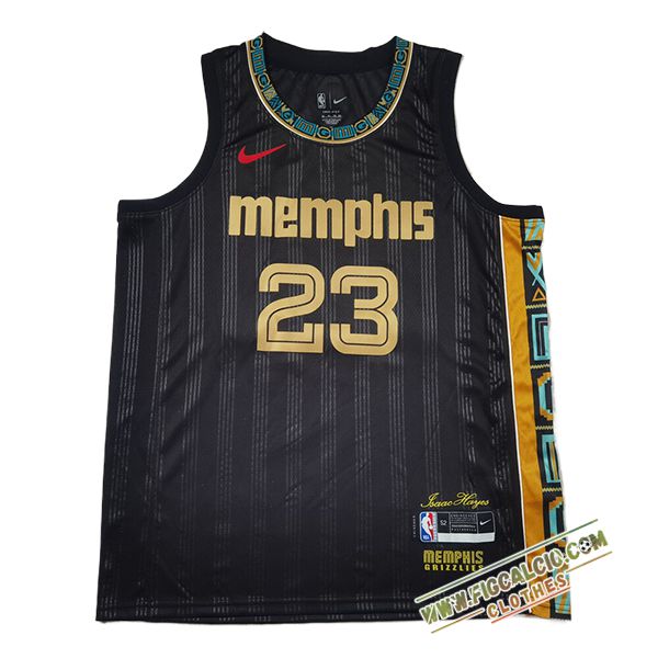 Maglia Memphis Grizzlies (Rosa #23) 2025/26 Beige/Arancia/Nero