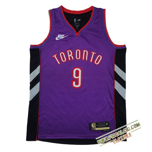 Maglia Toronto Raptors (BARRETT #9) 2025/26 viola/Nero