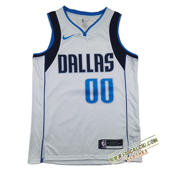 Maglia Dallas Mavericks (CHRISTIE #00) 2025/26 Bianco/Blu/Nero