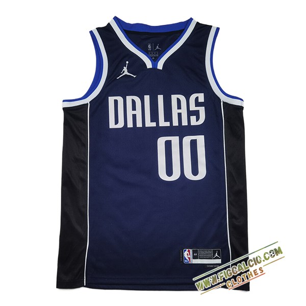 Maglia Dallas Mavericks (CHRISTIE #00) 2025/26 Blu Scuro