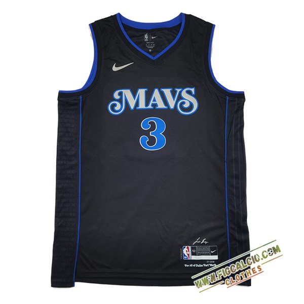 Maglia Dallas Mavericks (DAVIS #3) 2025/26 Blu/Nero