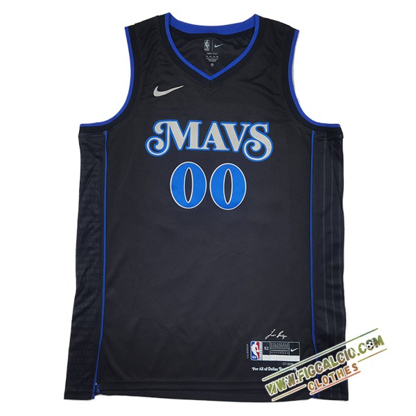 Maglia Dallas Mavericks (CHRISTIE #00) 2025/26 Blu/Nero