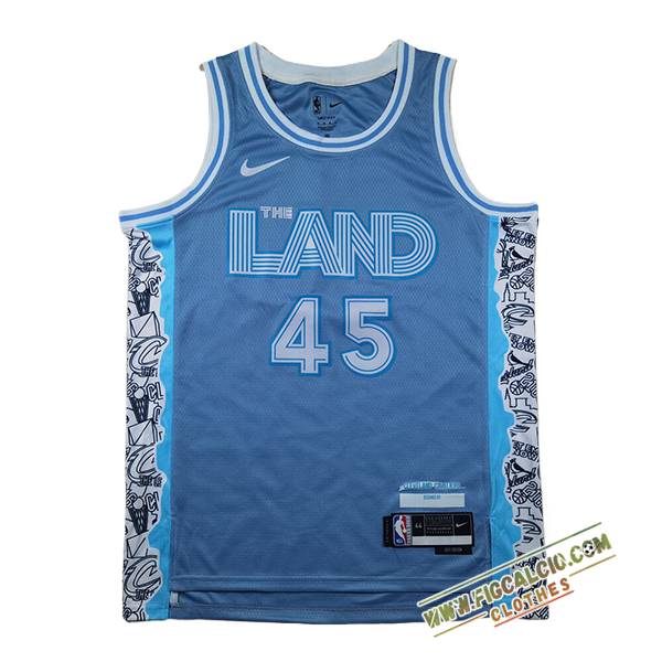 Maglia Cleveland Cavaliers (MITCHELL #45) 2025/26 Blu