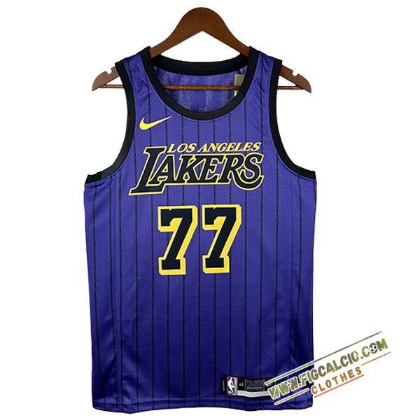 Maglia Los Angeles Lakers (DONCIC #77) 2025/26 viola