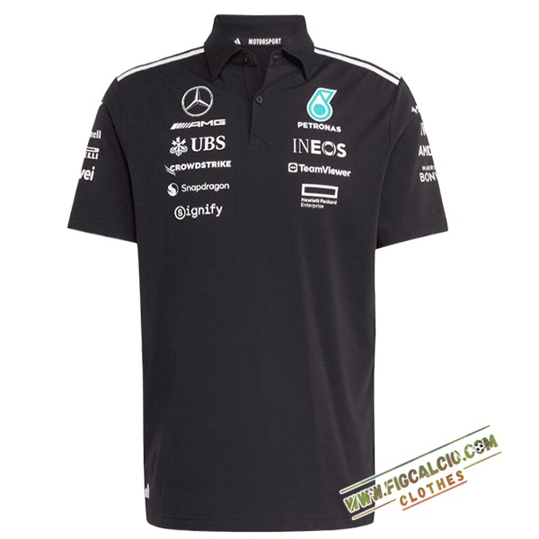Polo Mercedes Benz F1 Team Nero 2025