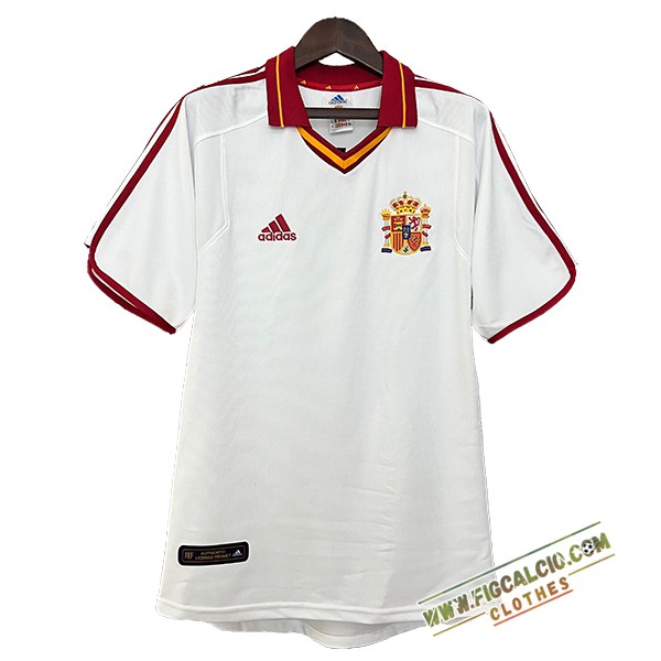 Maglie Calcio Spagna Retro Seconda 2000