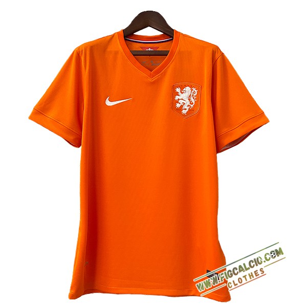 Maglie Calcio Paesi Bassi Retro Prima 2014