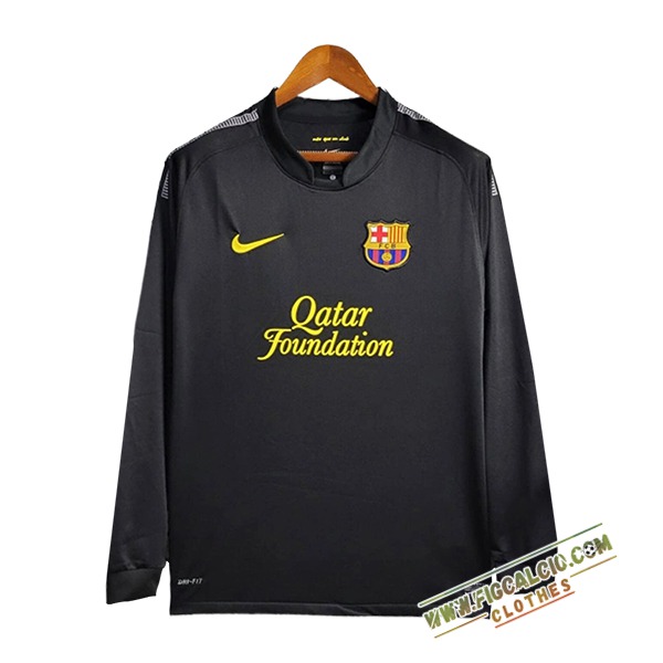Maglie Calcio FC Barcellona Retro Seconda Manica Lungas 2011/2012