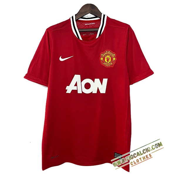 Maglie Calcio Manchester United Retro Prima 2011/2012