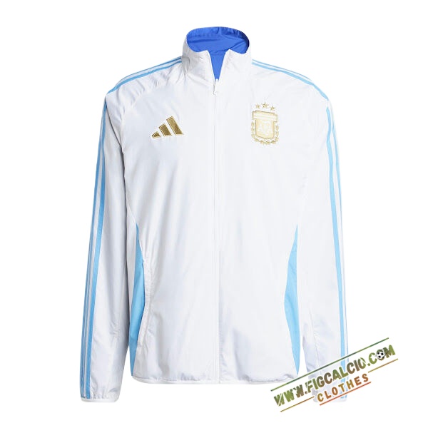 Giacca A Vento Argentina Bianco/Blu 2024/2025