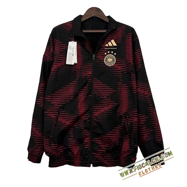 Giacca A Vento Germania Rosso/Nero 2024/2025
