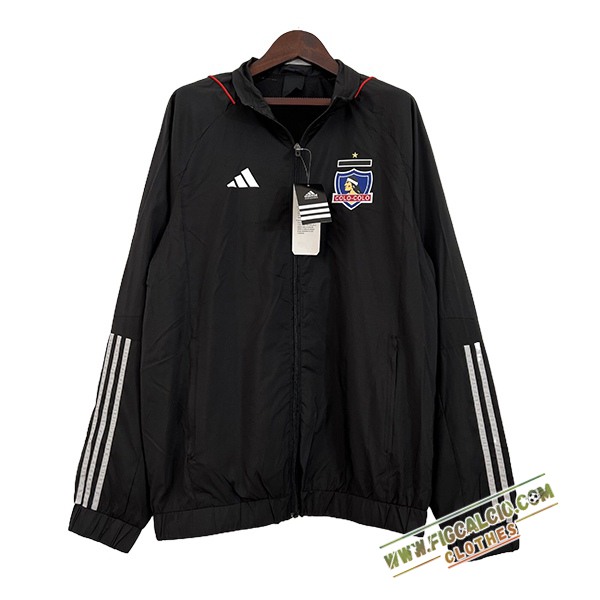 Giacca A Vento Colo-Colo Nero 2024/2025