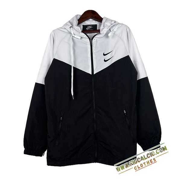 Giacca A Vento Nike Nero/Bianco 2024/2025 -03
