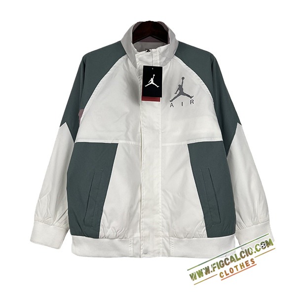 Giacca A Vento Jordan Bianco/Verde 2024/2025