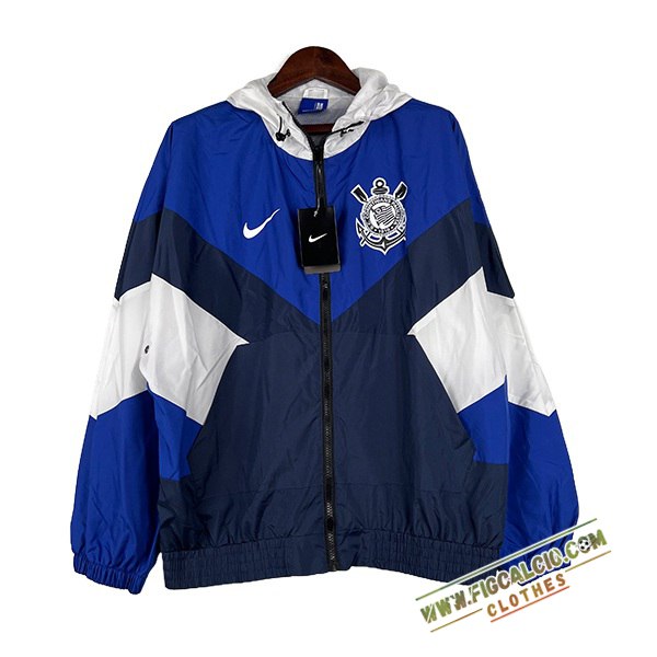 Giacca A Vento Corinthians Blu/Bianco 2024/2025