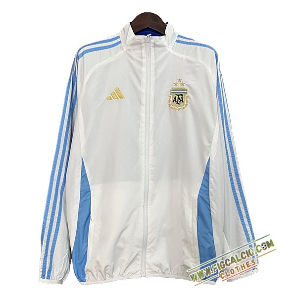 Giacca A Vento Argentina Bianco/Blu 2024/2025