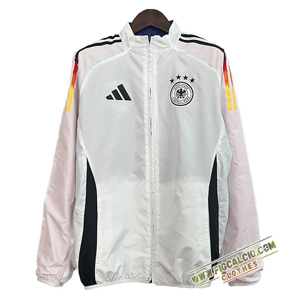 Giacca A Vento Germania Bianco/Nero 2024/2025