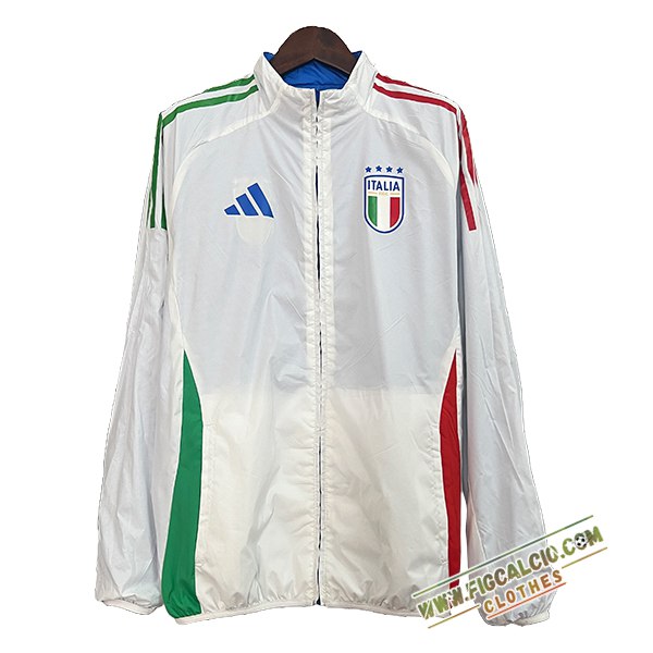 Giacca A Vento Italia Bianco/Verde/Rosso 2024/2025
