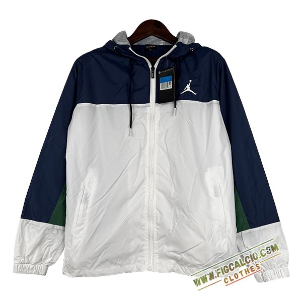 Giacca A Vento Jordan Blu/Bianco 2024/2025