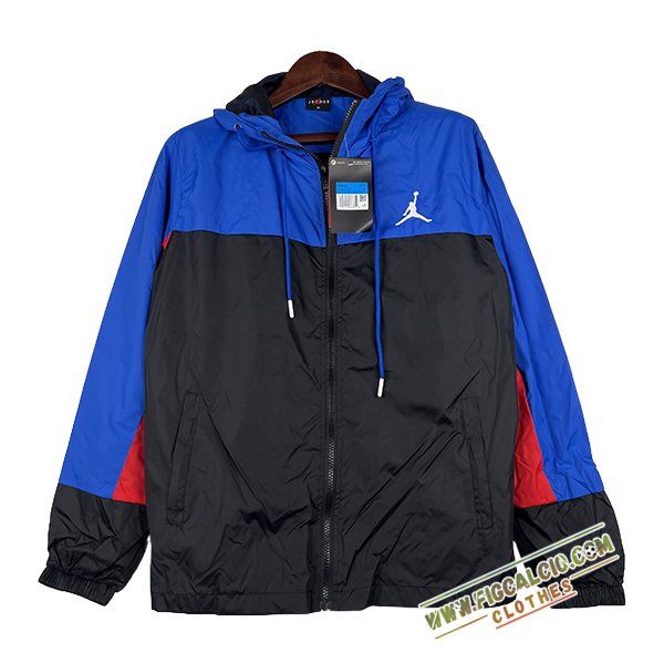 Giacca A Vento Jordan Nero/Blu/Rosso 2024/2025
