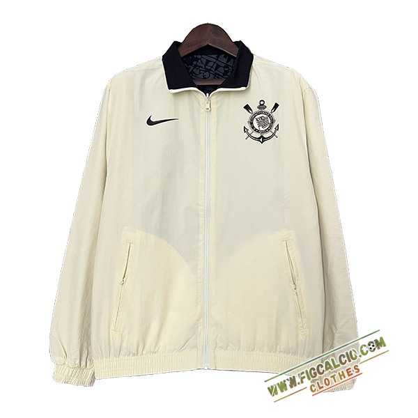 Giacca A Vento Corinthians Beige 2024/2025