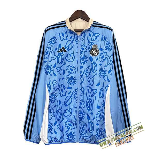 Giacca A Vento Real Madrid Blu/Bianco 2024/2025