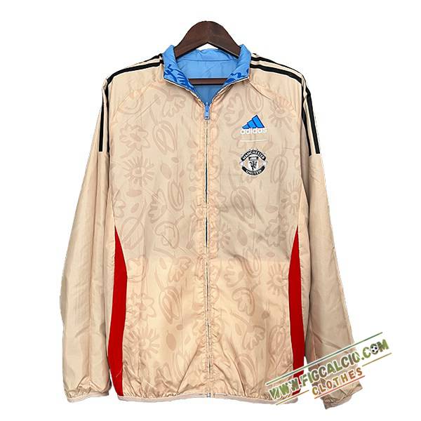 Giacca A Vento Manchester United Marrone/Rosso 2024/2025