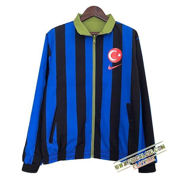 Giacca A Vento Turco Blu/Nero 2024/2025