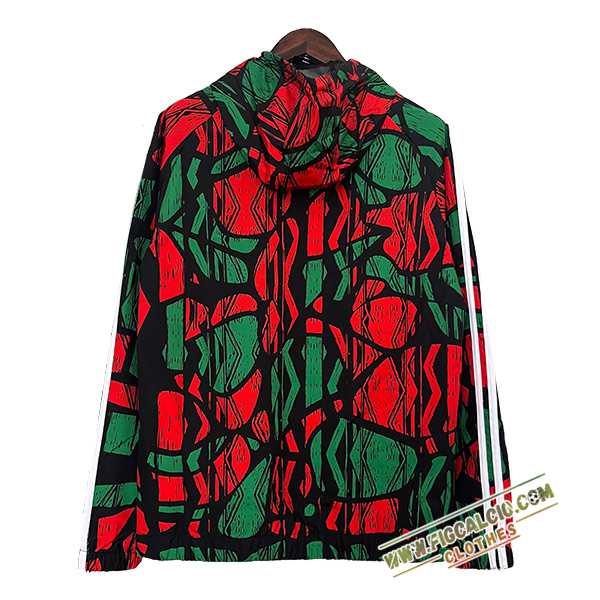 Giacca A Vento Arsenal Nero/Rosso/Verde 2024/2025