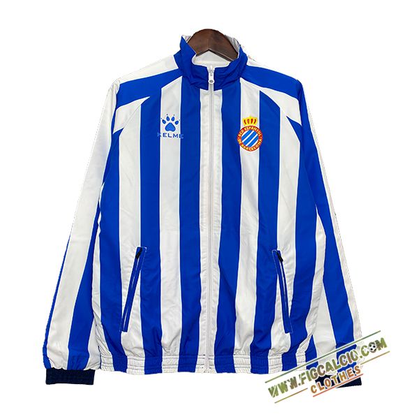 Giacca A Vento Spagna Blu/Bianco 2024/2025