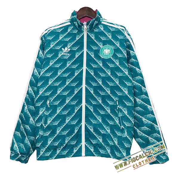 Giacca A Vento Germania Verde/Bianco 2024/2025