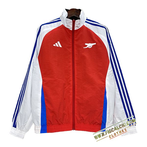 Giacca A Vento Arsenal Rosso/Bianco/Blu 2024/2025
