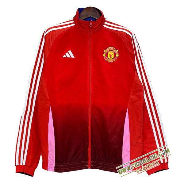 Giacca A Vento Manchester United Rosso 2024/2025 -02