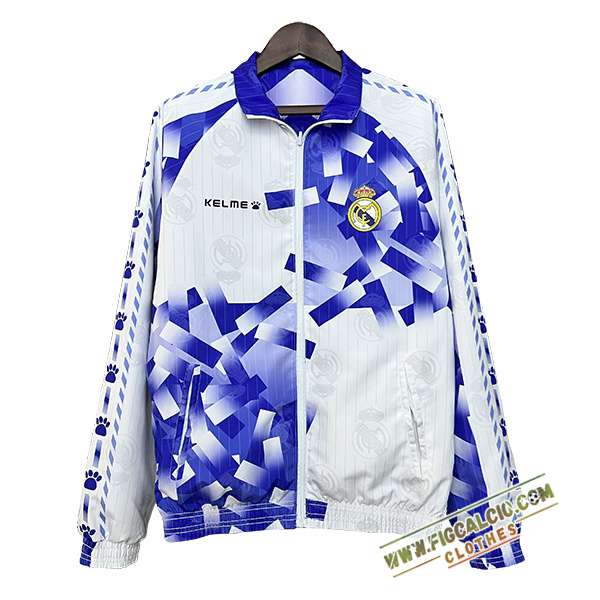 Giacca A Vento Real Madrid Bianco/viola 2025/2026