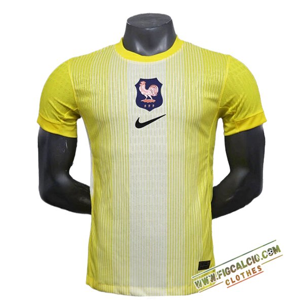 Maglia Nazionale Francia Portiere Giallo 2025/2026