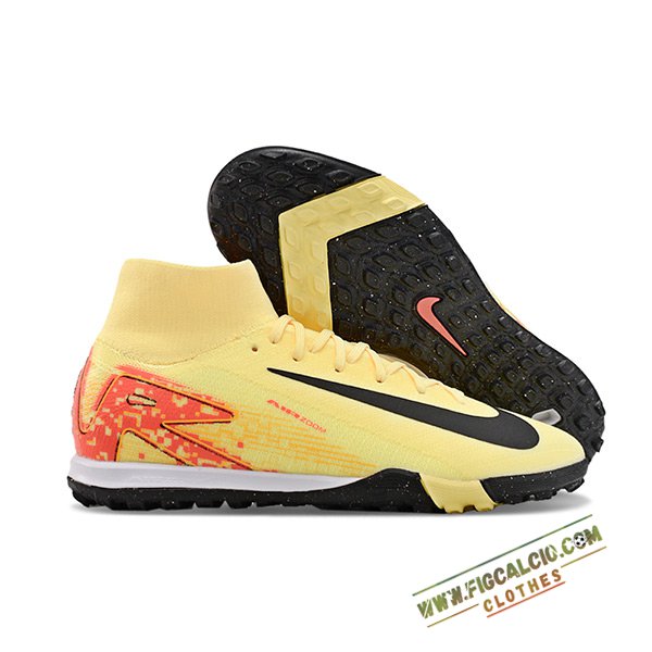 Nike Scarpe Da Calcio Air Zoom Mercurial Superfly X Elite TF Giallo/Nero