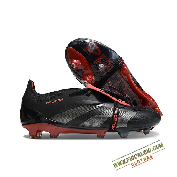 Adidas Scarpe Da Calcio Predator Elite Tongue FG Nero/Arancia