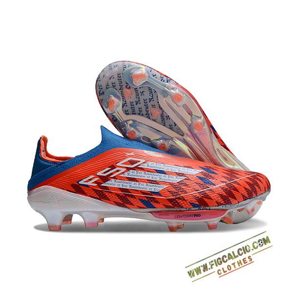 Adidas Scarpe Da Calcio F50+ FG Arancia/Nero/Blu