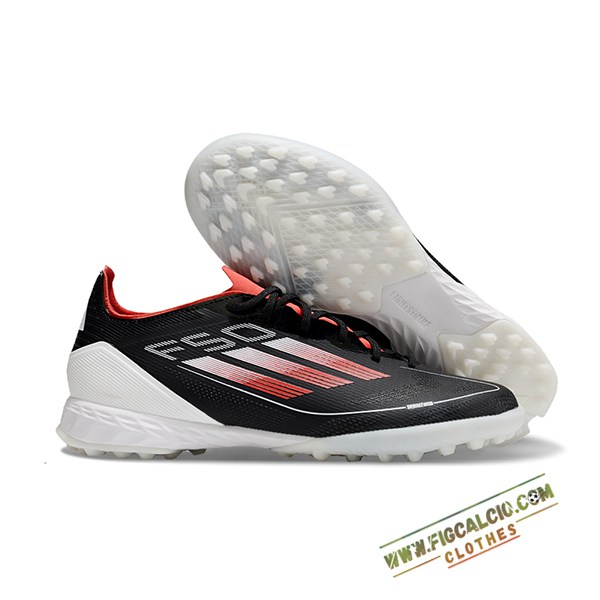 Adidas Scarpe Da Calcio F50 PRO TF Nero/Bianco/Rosso