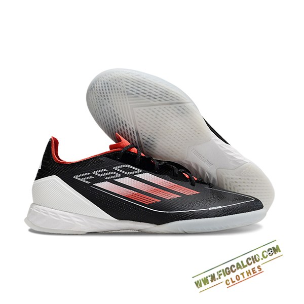 Adidas Scarpe Da Calcio F50 PRO IC Nero/Bianco/Rosso