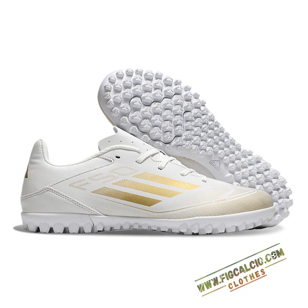 Adidas Scarpe Da Calcio F50 CLUB TF Bianco/Giallo
