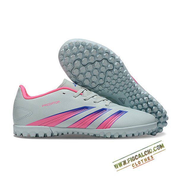 Adidas Scarpe Da Calcio F50 CLUB TF Grigio/Blu/Rosa