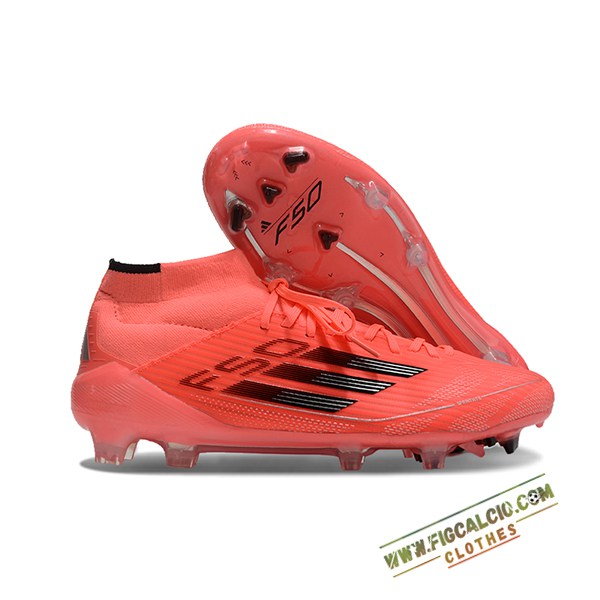 Adidas Scarpe Da Calcio F50 ELITE MID FG W Arancia/Nero